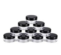 Dimeho 10 Pcs Small Pill Organizer Box Mini Pill Organizer Travel Pills Case Holder Portable Daily Pills Container BPA Free Pill-Box Medicines Storage Container for Purse Pocket Briefcase (1.18 Inch)