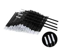 Dimeho 200pcs Micro Brushes, Micro Applicator Brush for Eyelash Extension Precision Microswabs Lash Mascara Applicators Microfiber Lips Mascara Wands Brush for Eye, Lashes, Brows