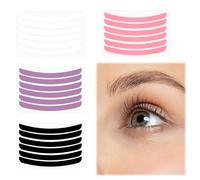 Dimeho 24 Pcs Lash Lift Ribbon, Reusable Eyelash Lift Kit Prevent Eyelashes from Falling Out Eyelash Perm Stripe Lash Lift Tool Eyelash Lifting Compensator for Roller Curler Pad Eye Lashes Perming