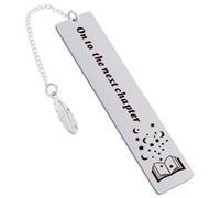 Dimeho Funny Bookmarks Metal Book Mark Reading Gifts for Book Lovers Page Markers for Reader Friends Bookworms Bookish Increasing Reading Interest Book Club Graduation Valentine's Day Present