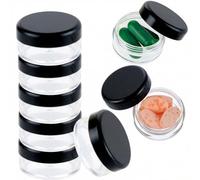 Dimeho Small Pill Organizer Box, 8 Pcs Travel Pill Case Holder Portable Daily Mini Pills Container BPA Free Pocket Pills Medicines Storage Container for Pocket Purse Briefcase Medicines Storage Box