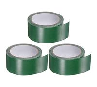 DIMEIYAN Canvas Tarp Repair Tape,Multi-Purpose Tarpaulin 3pcs 2" x14.6ft Universal Waterproof Awning Cloth for Crafts Home Improvement Outdoor Tent, Dark Green