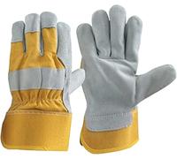 DIMEIYAN Welding Gloves,Work Gloves Wear-Resistant Leather Work Gloves Men Working Protective Garden Sports Wear-Resisting Glove for Men Women