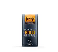 Dimello Bold - Strong Flavoured Filter Ground Coffee (250g) - Dark Roasted