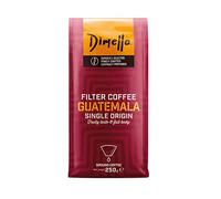 Dimello Guatemala (250g) - Strong Arabica Ground Filter Coffee, Fruity Taste & Full Body - Single Origin, Dark Roast, Guatemala (Guatemala, 250gr)
