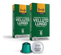 Dimello Velluto Lungo Capsules Compatible with Nespresso (20 Capsules)