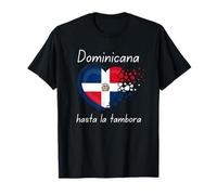 Dimelo Ke Lo Ke Dominican Republic Flag Hasta La Tambora T-Shirt