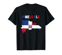 Dimelo Ke Lo Ke Dominican Republic Flag Hasta La Tambora T-Shirt