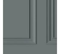 Dimension Panel Wallpaper - Modern Wallpaper for Living Room, Bedroom, Fireplace - Decorative Luxury Wall Paper with Realistic Beaded Panel Design & 3D Effect (Green)