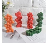 Dimensional Floral Silicone Mold for Soaps Stick Quick Demolding Feature Included Easy Release Mold