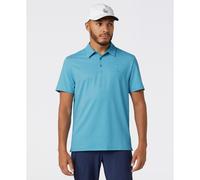 Dimensional Pete Tee Print Golf Polo In Caribbean Sea