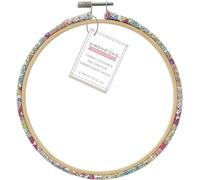 Dimensions Embroidery Hoop 72-76346 – 6" Bamboo Fabric-Covered Multicolor for Cross Stitch