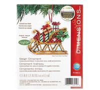 DIMENSIONS 70-08914 Counted X Stitch-Sleigh, White