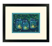 DIMENSIONS 70-65157 Counted Mini: Be a Light, Aida, Navy, 11.6 x 8.5 x 0.7 cm