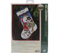 DIMENSIONS 8714 Santa and Snowman, Multi-Colour,41 cm