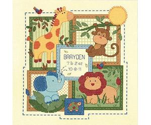 Dimensions B/Record Savanah, Fabric, Ivory