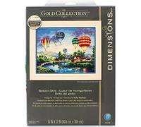 Dimensions "Balloon Glow" Counted Cross Stitch Kit, Multi-Colour, 41 x 30 cm