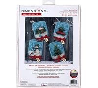 Dimensions Christmas JAR Ornaments Needle Craft, Various