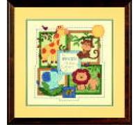 Dimensions Counted Cross Stitch Kit Birth Record Savanah