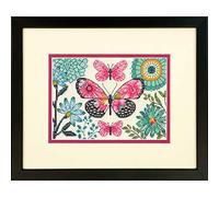 Dimensions Counted Cross Stitch Kit BUTTERFLY DREAM 17.7cm x 12.7cm