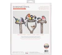 Dimensions Counted Cross Stitch Kit Forks and Feathers 35.5cm x 22.8cm