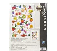 Dimensions Counted Cross Stitch Kit: Fruits & Veggies, Various, One