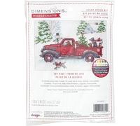 Dimensions Counted Cross Stitch Kit Joy Ride 17.7cm x 12.7cm