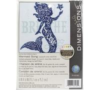 Dimensions Counted Cross Stitch Kit: Mermaid Song, Aida, Various, One