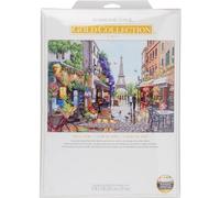 Dimensions Counted Cross Stitch Kit Paris Scene 38.1cm x 27.9cm