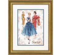 Simplicity Counted Cross Stitch Kit Dimensions 70-35369 Vintage Various One