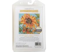 Dimensions Counted Cross Stitch Kit Sunflower Garden 15.2cm x 15.2cm