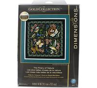Dimensions Counted Cross Stitch Kit The Finery of Nature 35.5cm x 35.5cm