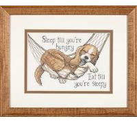 Dimensions - Counted Cross Stitch Kit - The Good Life - 65058 - Arts and Crafts for Adults - 14 Count Aida - 7 x 5 inch