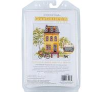 Dimensions Counted Cross Stitch Kit Yellow House 15.2xm x 15.2cm