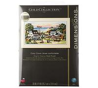 Dimensions Cozy Cove, Cotton, Multi Color, by The Yard