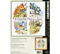 Dimensions D03174 | A Season For Everything Picture Cross Stitch Kit | 36 x 36cm