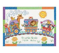 DIMENSIONS D73428 | Baby Express Birth Record Counted Cross Stitch Kit 30 x 23cm