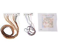 Dimensions, Wool, Cross Eyed Kitty Needlepoint, S