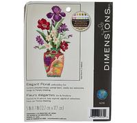 Dimensions Elegant Floral, Cotton, 5x7, 1