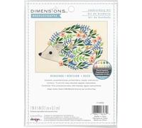 Dimensions Embroidery Kit Hedgehog 17.7cm x 12.7cm