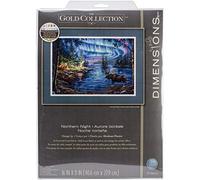Dimensions Gold Collection Counted Cross Stitch Kit 16"X11"-Northern Night (16 Count)