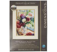 Dimensions Gold: Counted Cross Stitch: Summer Bouquet, Cotton, Various, One
