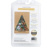 Dimensions Gold Petite Counted Cross Stitch Kit 5"X7"-Woodland Cheer (18 Count)