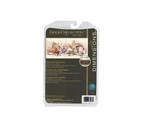 DIMENSIONS Gold Petite Seashell Treasures Counted Cross Stitch Kit-8"X4" 18 Count