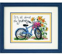 DIMENSIONS 65017 THE Journey, Fabric, White