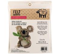 Dimensions Needle Felting Kit Koala Felted Animal 8.8cmx 10.1cm