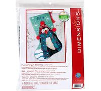 Dimensions Needlepoint Kit: Stocking: Fuzzy Penguin