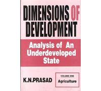 Dimensions of Development- Analysis of an Underdeveloped State-Agriculture