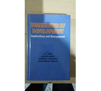 DIMENSIONS OF DEVELOPMENT IMPLICATIONS AND MANAGEMENT
