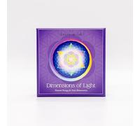 Dimensions of Light - Deluxe Oracle Cards: Natural Energy for Soul Illumination - 53 full colour cards & 128pp guidebook